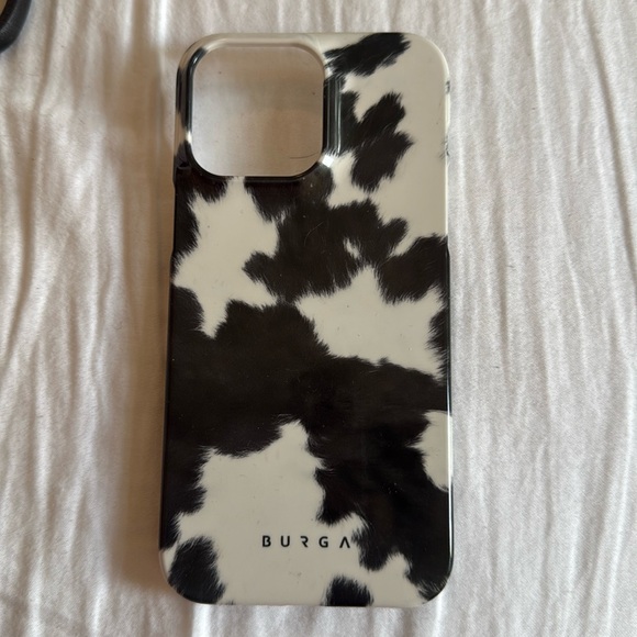 Cowhide Burga Iphone 14 pro max case - Picture 1 of 2
